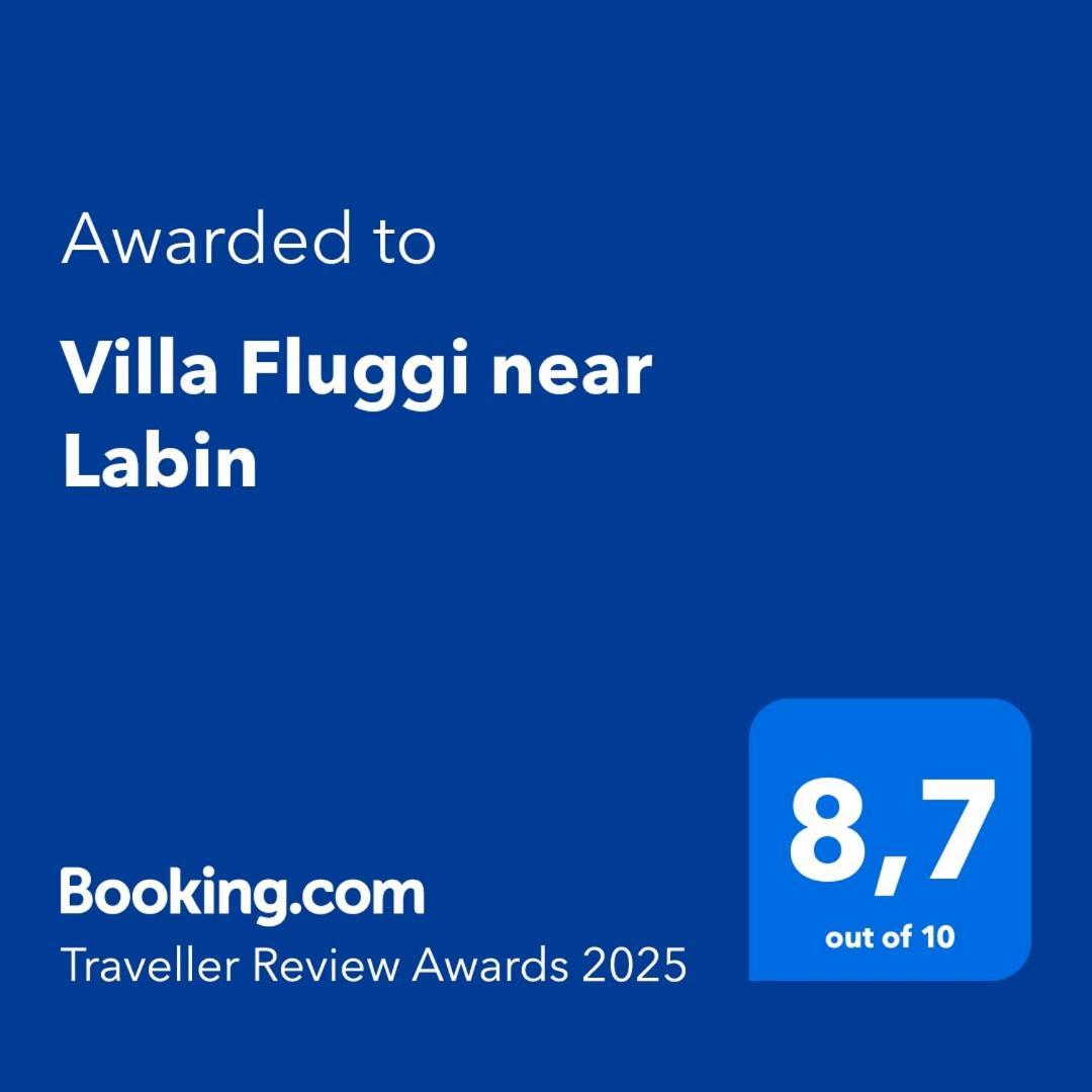 Villa Fluggi Near Labin Santalezi ภายนอก รูปภาพ